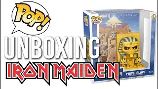 Funko‘s Pop! Albums line - IRON MAIDEN - POWERSLAVE - Unboxing -  Cover, Remaster, Retro