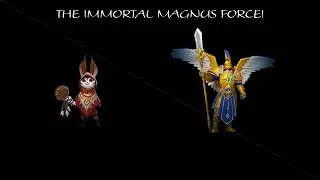 Age of Magic - Beating the Immortal Magnus Force (Artus/Sacrif/Tiros/Magnus/Lucky!)