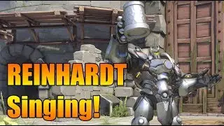 Reinhardt Singing at Busan New Map Easter Egg