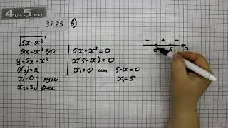 Упражнение № 37.25 (Вариант В.) – ГДЗ Алгебра 8 класс Мордкович А.Г.
