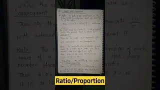 Ratio and proportion || Antecedent and consequent || ctet paper2
