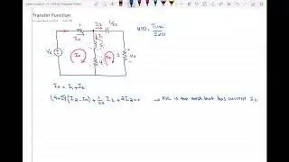 Obtaining a transfer function of a circuit