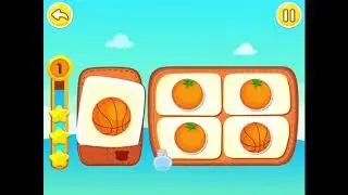 Baby Panda Learns Pairs | Cartoon Baby Kidgame