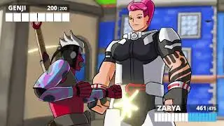 What Fighting Zarya in Overwatch 2 Feels Like... | Genji vs Zarya Standing Here I Realize Animation