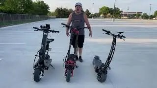 Weped SSR, DualtronX, and Zero 11X races