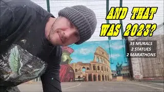 Paul Curtis Artwork 2023 Year Review - Street Art, Statues, Liverpool & beyond!