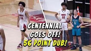 Jared McCain And Centennial Destroy Santiago By 56 Points!!