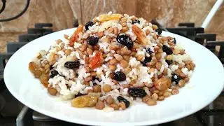 ЧЕЧЕВИЦА с РИСОМ и ИЗЮМОМ - ОБЪЕДЕНЬЕ  Рецепт бесподобно ВКУСНЫЙ