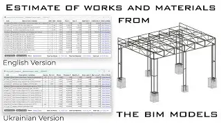 BIM HELP. Estimate of works and materials