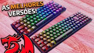 NOVAS VERSÕES DO FIZZ E POLLUX! O QUE MUDOU NO REDRAGON FIZZ CLEAR BLACK E POLLUX PRO?