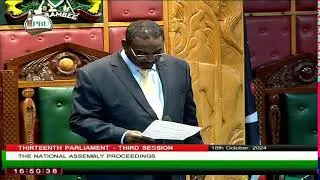 NATIONAL ASSEMBLY | FRIDAY, 18TH OCTOBER 2024 | AFTERNOON SESSION