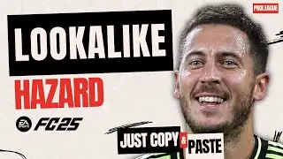 HOW TO CREATE E. HAZARD IN EA FC 25 - FACE CREATION IN PRO CLUB AND CAREER MODE