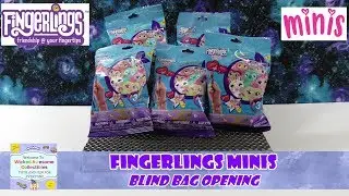 Fingerlings Minis Blind Bag Opening - Cool New Pencil Topper Fingerlings