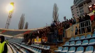 Жёсткое фаер шоу на матче, фанатов облили водой! Фанаты ФК 