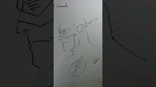 Drawing Flash in 1 minute? Art tutorial!