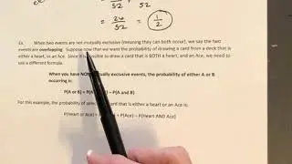 “Or” Probabilities and Mutually Exclusive
