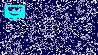 Screensaver 4K KALEIDOSCOPE Background 12 hours No sound