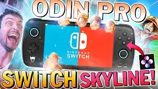 AYN ODIN rodando SWITCH ! NOVO UPDATE tem PERFORMANCE INACREDITÁVEL no SNAPDRAGON !