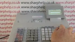 How To Shift Decimal Point Place Position Sharp XEA307 / XEA407 / XEA507 / XEA43S Cash Registers