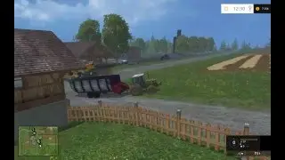 Farming Simulator 2015 curse play сбор соломы гайд