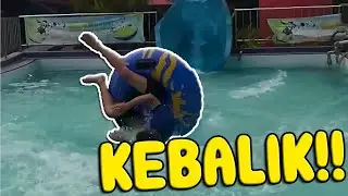Pelungsuran Ter Kocak di Kolam Renang Ada Yang Sangkut Dan Terbalik WKWK