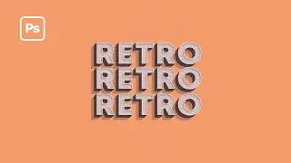Quick Photoshop Tutorial: Patterned Retro Text Effect