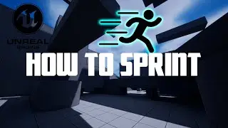 UE5 How to Sprint TUTORIAL