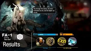 【Arknights】[FA-1] Challenge Mode - Walkthrough