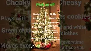 pick your elf 🎄❤️🎅🎅