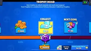 30 ТЫСЯЧ КУБКОВ В BRAWL STARS!4 ГОДА ИГРЫ