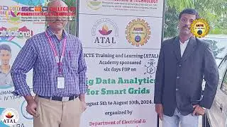 Big data analytics for Smart Grid | AICTE & Atal sponsored FDP | 05.8.2024 to 10.8.2024