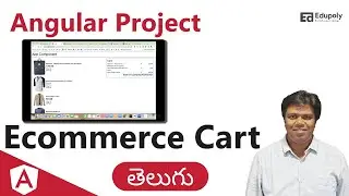 Ecommerce cart - Angular Project -  Telugu