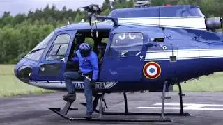 Exercice d'aérocordage gendarmerie