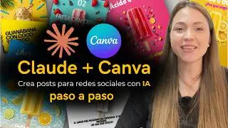 Claude + Canva Tutorial: Create Social Media Posts with AI
