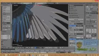 Create Wing model Blender Tutorial // Blender ATX