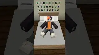 Мам, ещё 5 минут! Песня в Minecraft! 😊 Автор @titwow #minecraft #shorts  #титмаус  #анимация