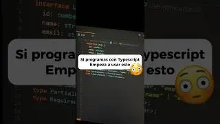 Like si no lo conocías 😳 #typescript #javascript #tips #programming #dev