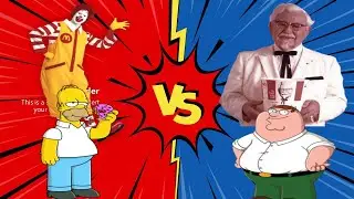 MUGEN RONALD MCDONALD & HOMER SIMPSON VS COLONEL SANDERS & PETER GRIFFIN