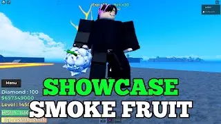 NEW DEVIL FRUIT SMOKE SHOWCASE ON ROCK FRUIT ROBLOX