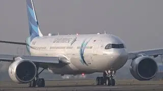 Departures at Amsterdam Schiphol A330Neo, B747-400F, B777-300/ER, A330-200 & B787-10