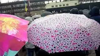 Спуск танкера Херсон январь 2020.