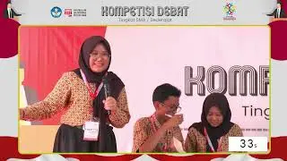 Kompetisi Debat Pemuda 2023 - SMAN 1 Kota Tangerang Vs SMAN 20 Kabupaten Tangerang