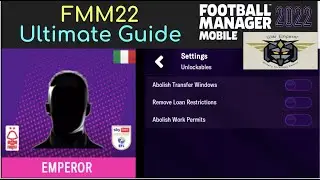 Football Manager Mobile 22 (FMM22) Ultimate Beginner Guide. Tips, Tricks and Cheats