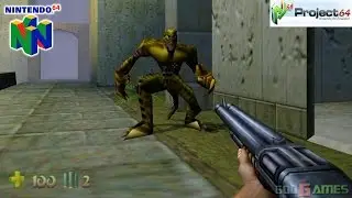 Turok 2: Seeds of Evil - Gameplay Nintendo 64 1080p (Project 64)