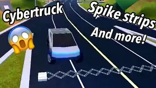 Roblox jailbreak cybertruck update! my first video in a while!