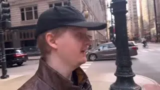 The Professional witnesses a car crash