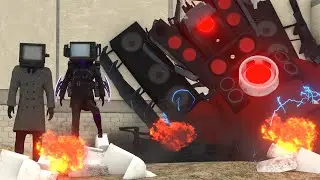 Skibidi War: TV Woman And Titan Speakerman