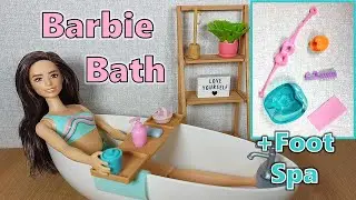 Barbie Self Care - Bath Set and Foot Spa Accessory Pack