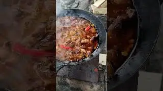 Мясо в тайге 