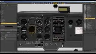 Using X Plane's Plane Maker ~ Add/move/remove instruments ~ Change Your Viewpoint